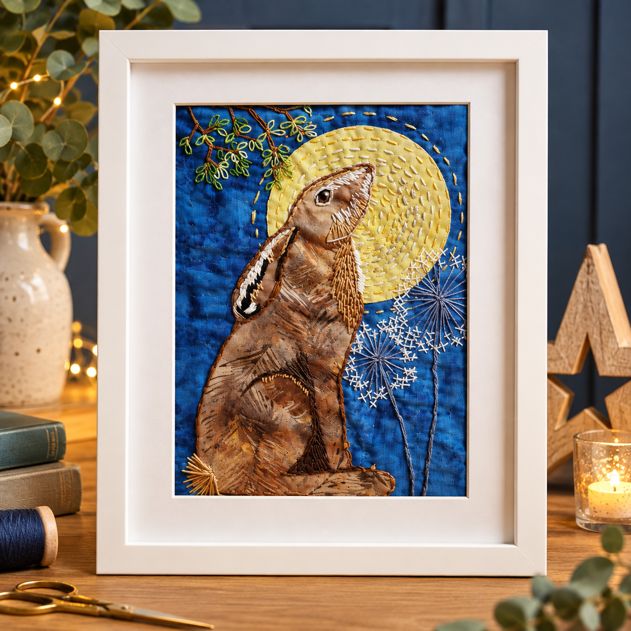 Moon Bathing - Slow Stitch Kit