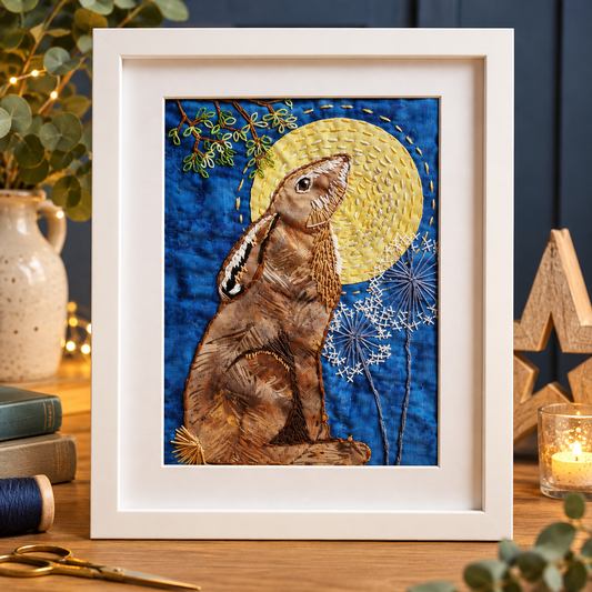 Moon Bathing - Slow Stitch Kit