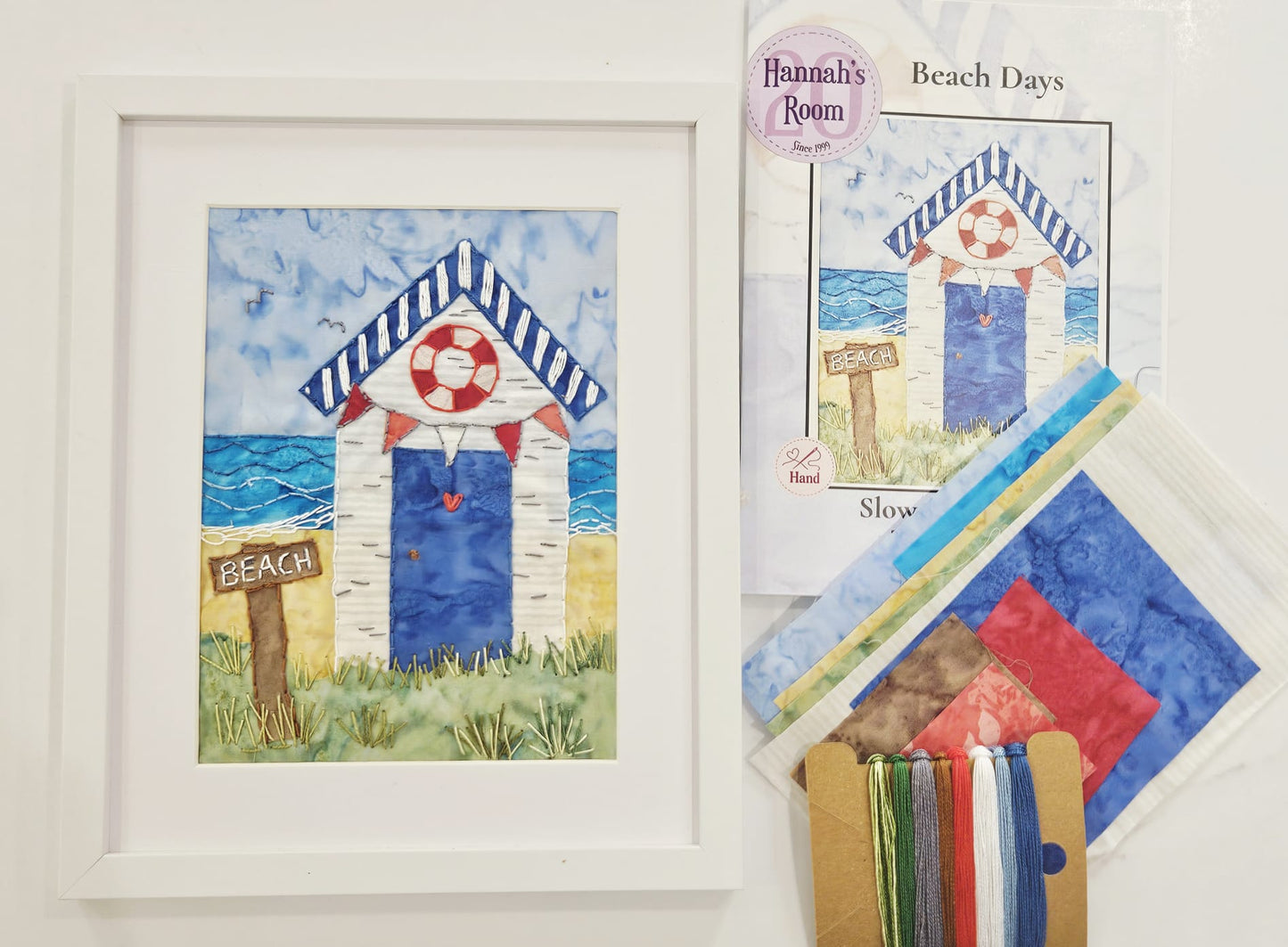 Beach Days Slow Stitch kit