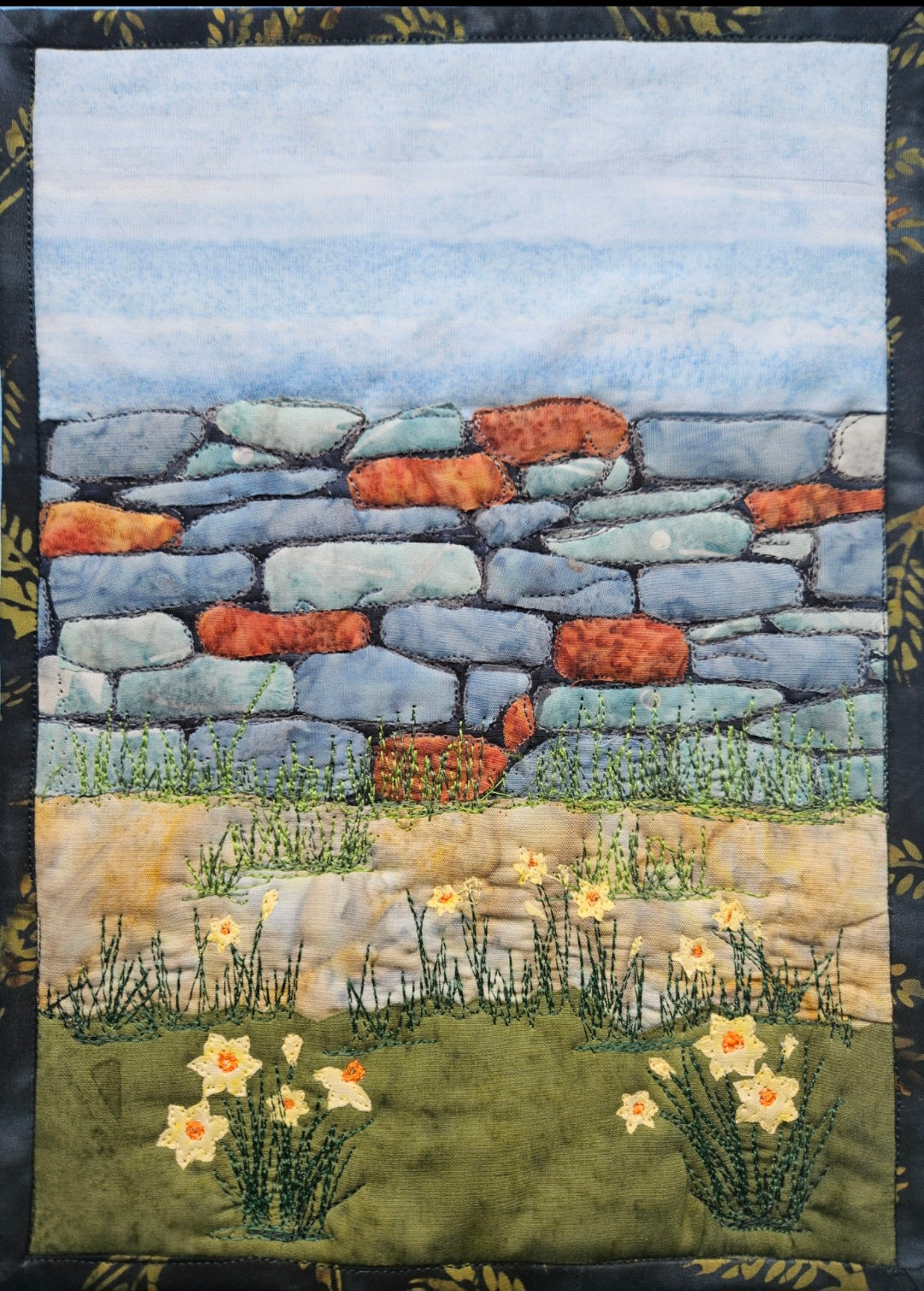 Spring Beginnings Journal Quilt Kit /Pattern