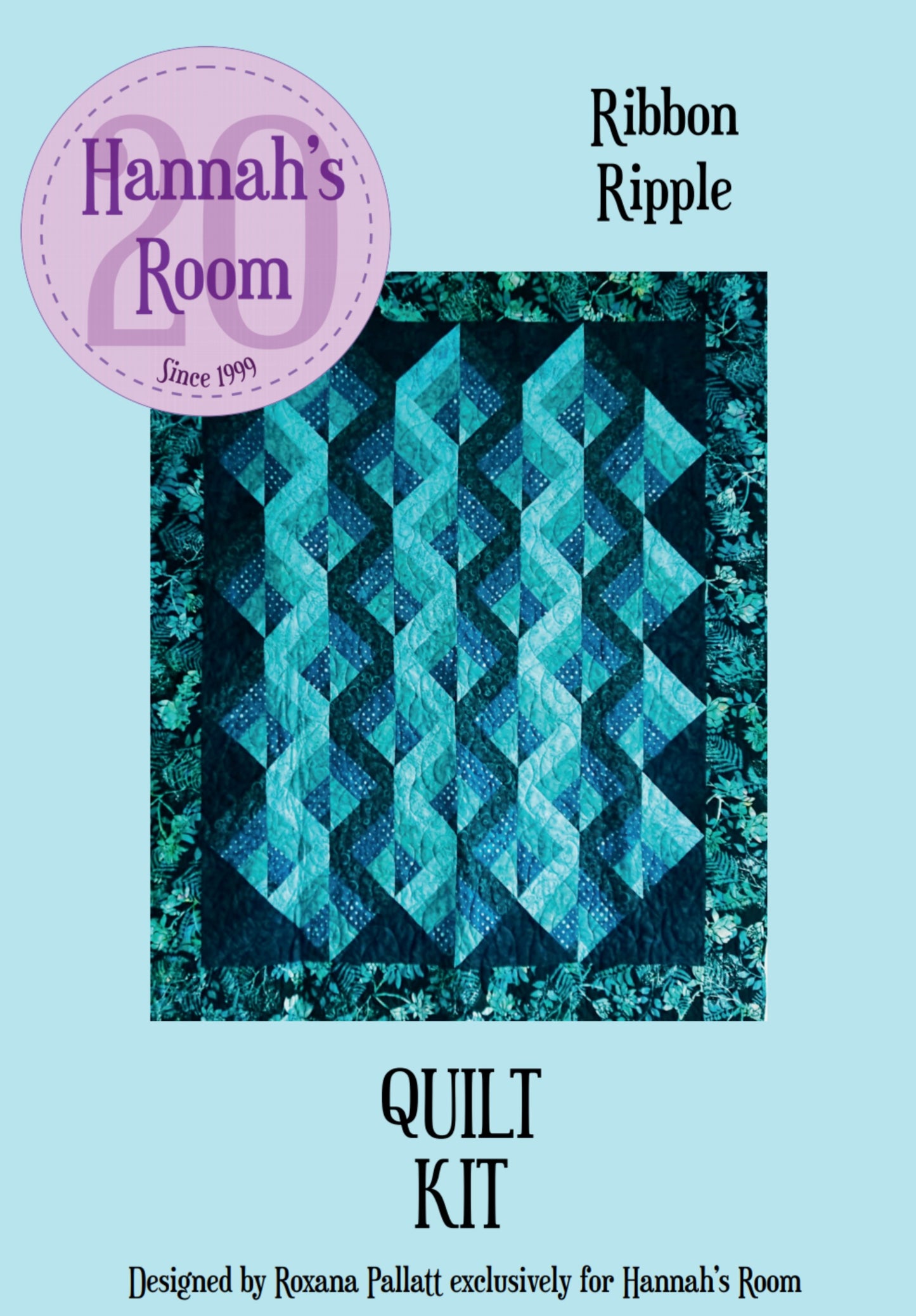 Ribbon Ripple Quilt PATTERN ONLY