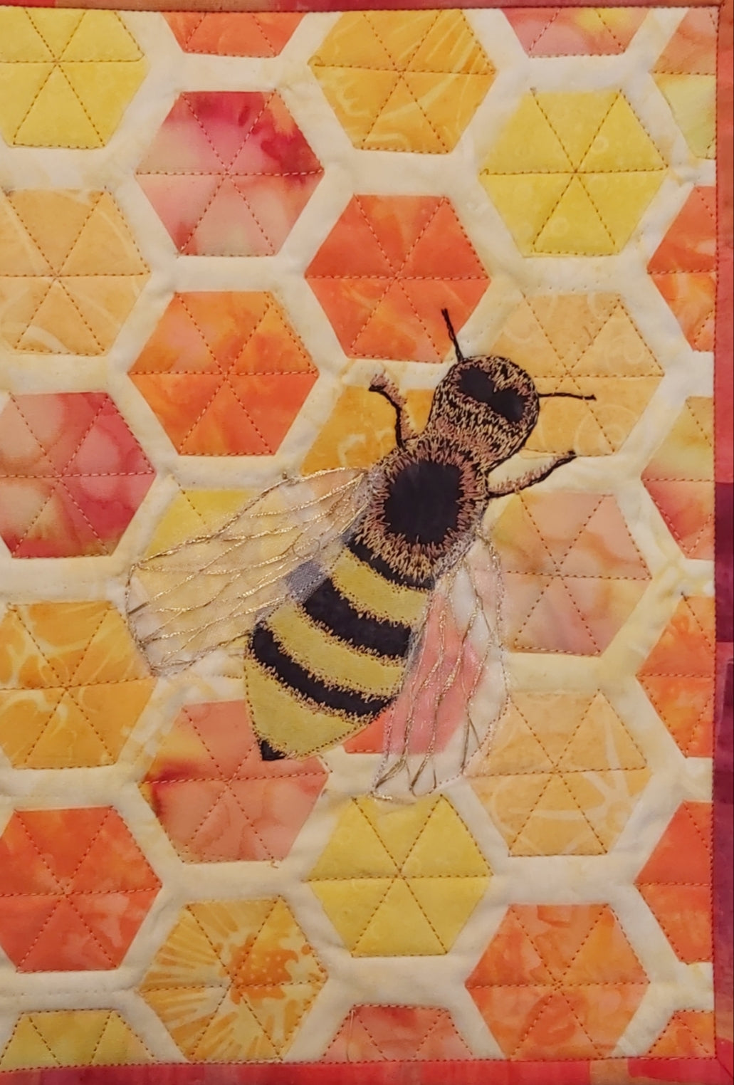Bee Journal Quilt Kit or Pattern