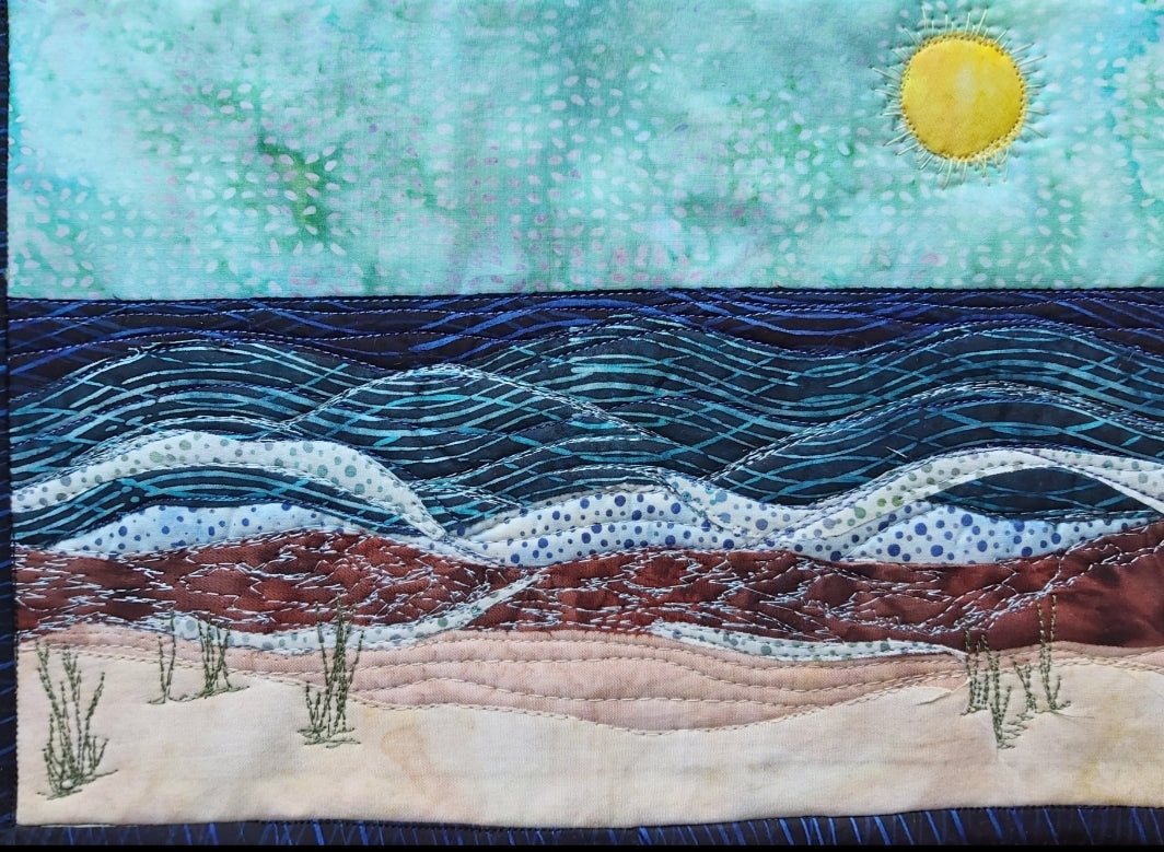 Cool Beach Patterns New Castle Beach Quilt Pattern Diary Of A