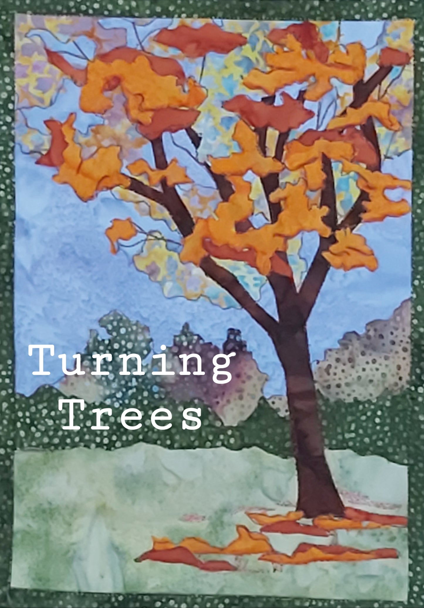 Turning Trees Journal Quilt Kit or Pattern