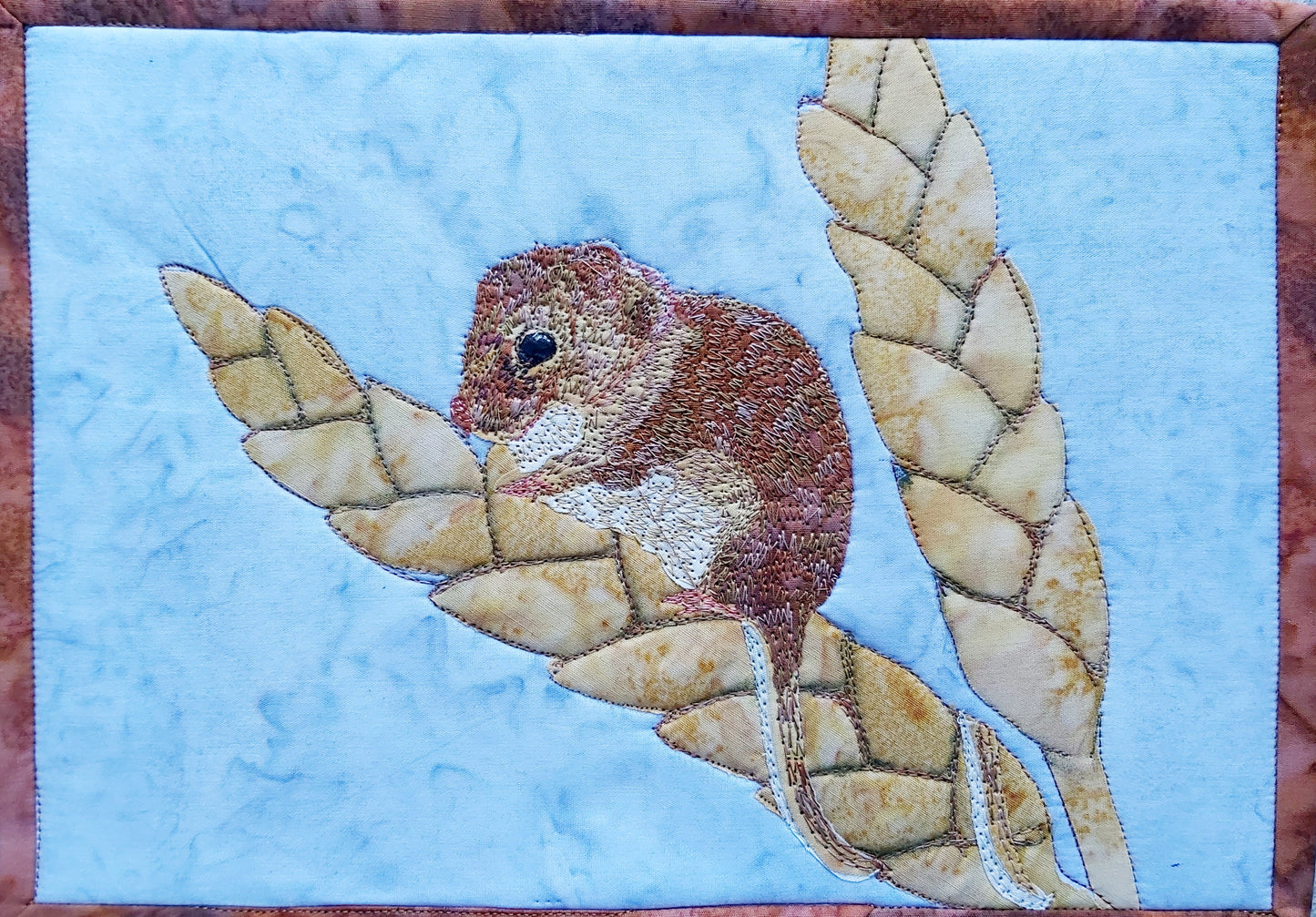 Harvey the Mouse Journal Quilt Kit or Pattern