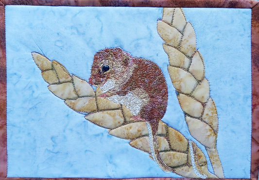 Harvey the Mouse Journal Quilt Kit or Pattern