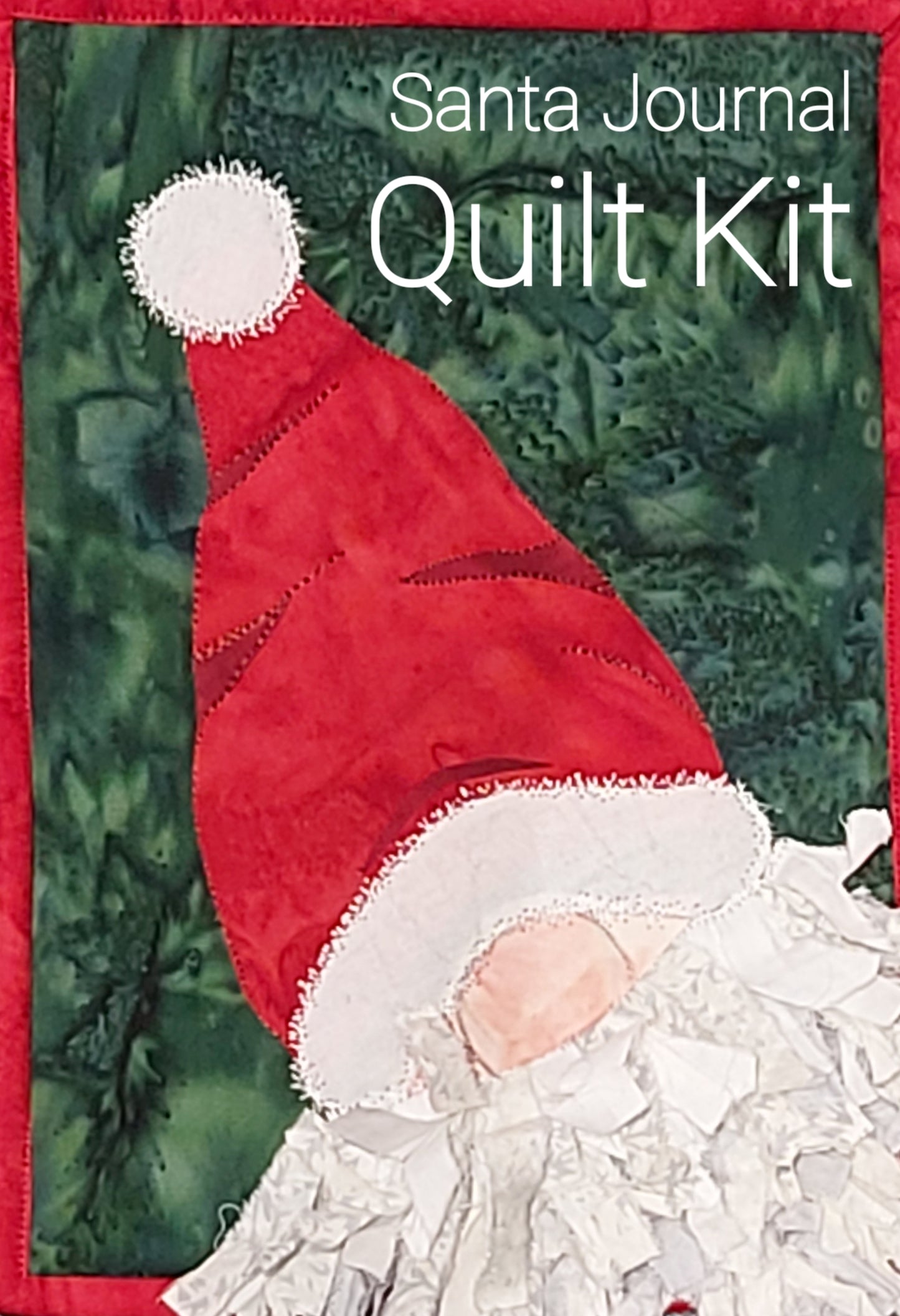 Santa Journal Quilt Kit