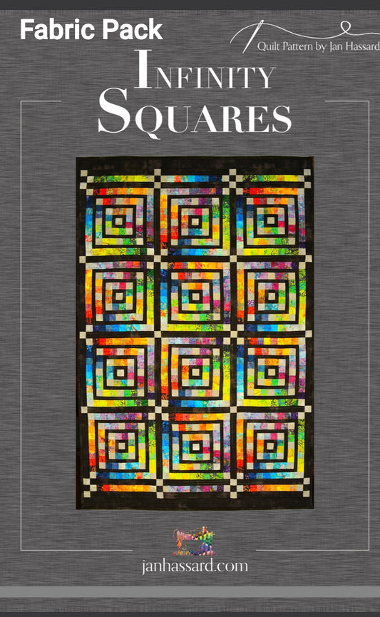 Jan Hassard’s 'Infinity Squares' Fabric Pack