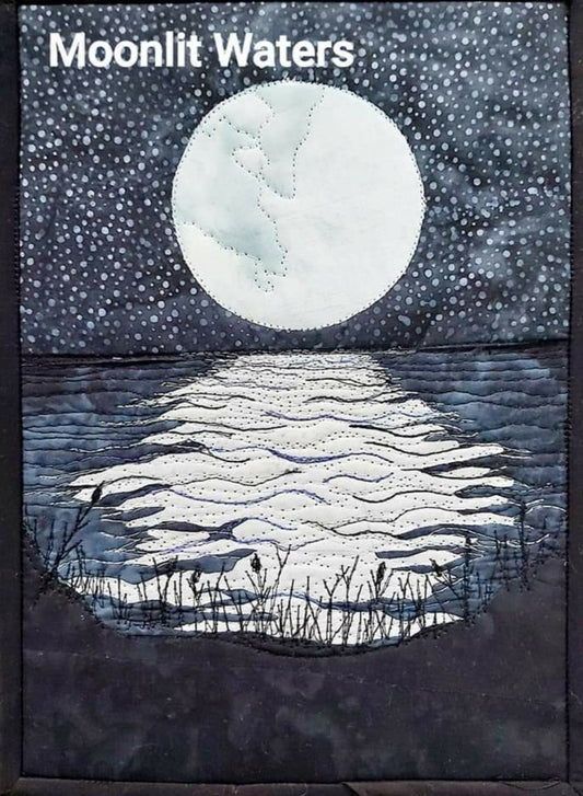 Moonlit Water Journal Quilt Kit or Pattern