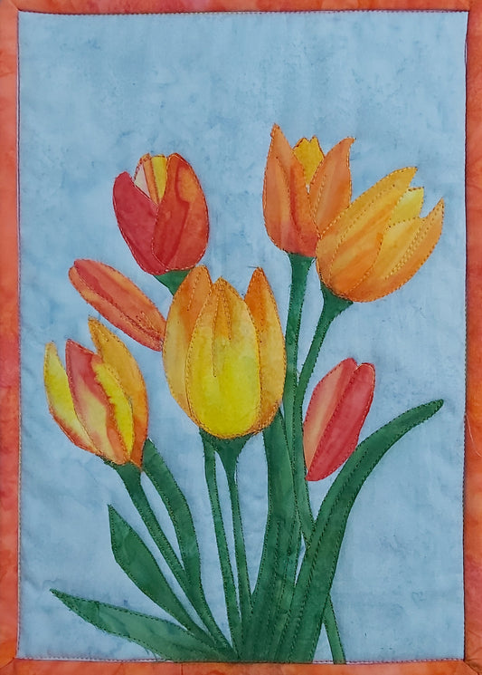 Tulip journal Quilt Kit or Pattern