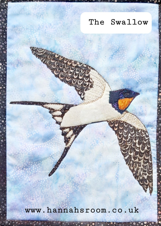 The Swallow Journal Quilt Kit or Pattern