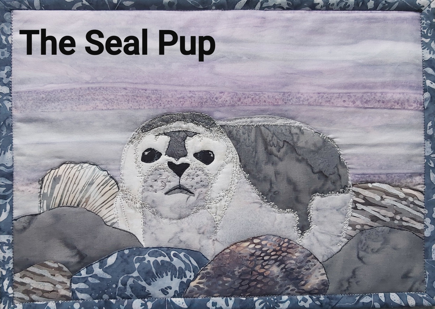 The Seal Pup Journal Quilt Kit or Pattern
