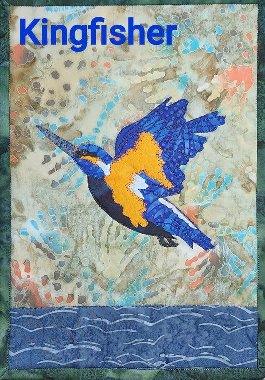 Kingfisher Journal Quilt Kit