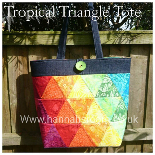 Triangle Tote Bag KIT / Pattern