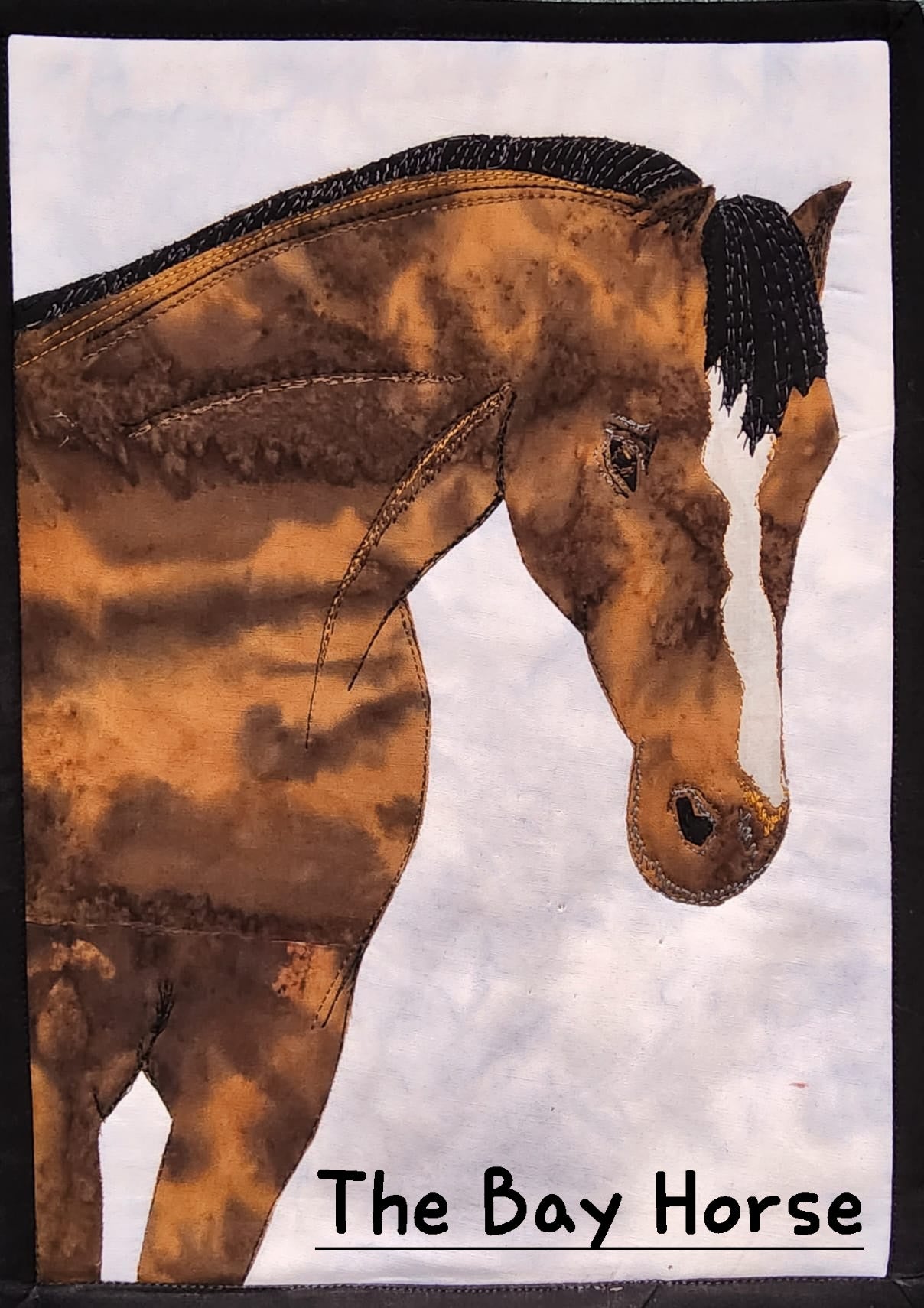 NEW Bay Horse Journal Quilt Kit or Pattern