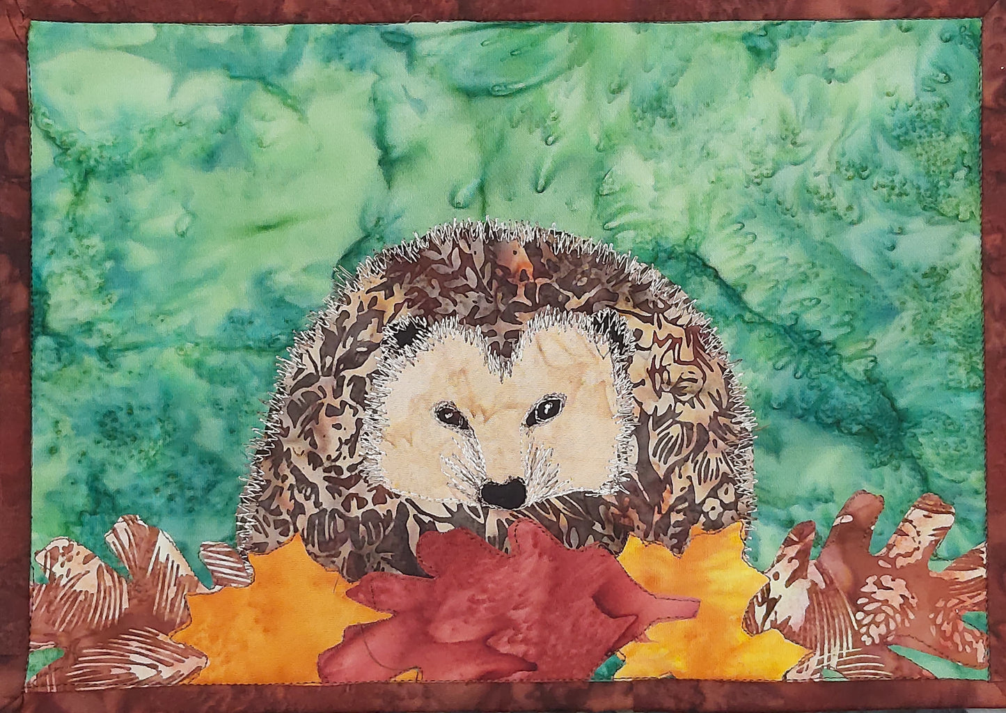 Hedgehog Journal Quilt Kit or Pattern