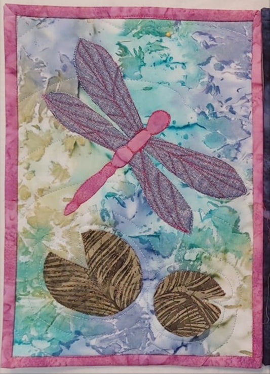 Dragonfly Journal Quilt Kit or Pattern