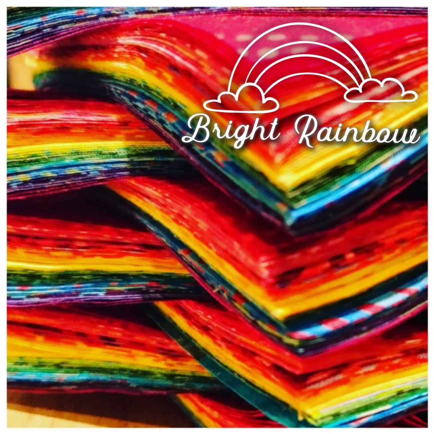 Bright Rainbow 10” Layer Cake