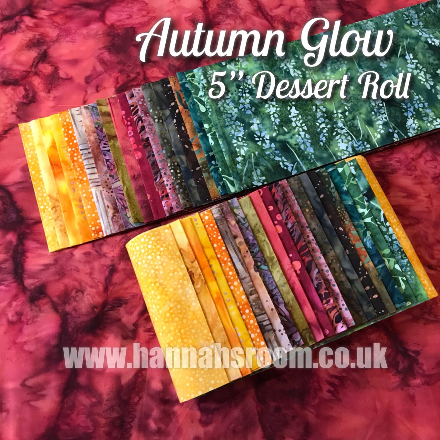 Autumn Glow 5” x WOF Dessert Roll