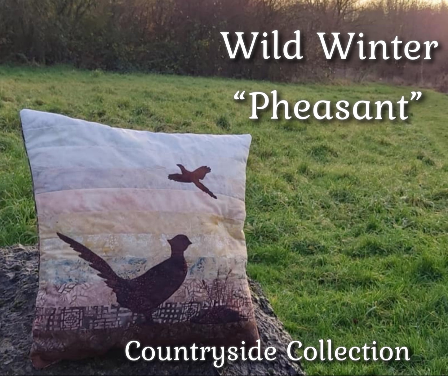Wild Winter “Pheasant” Cushion Kit or Pattern