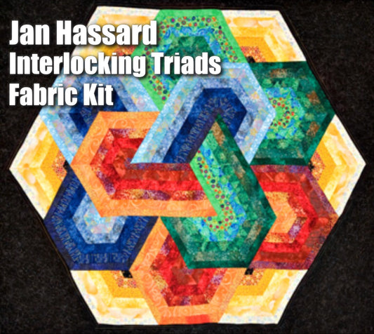 Jan Hassard’s Interlocking Triads Fabric Pack