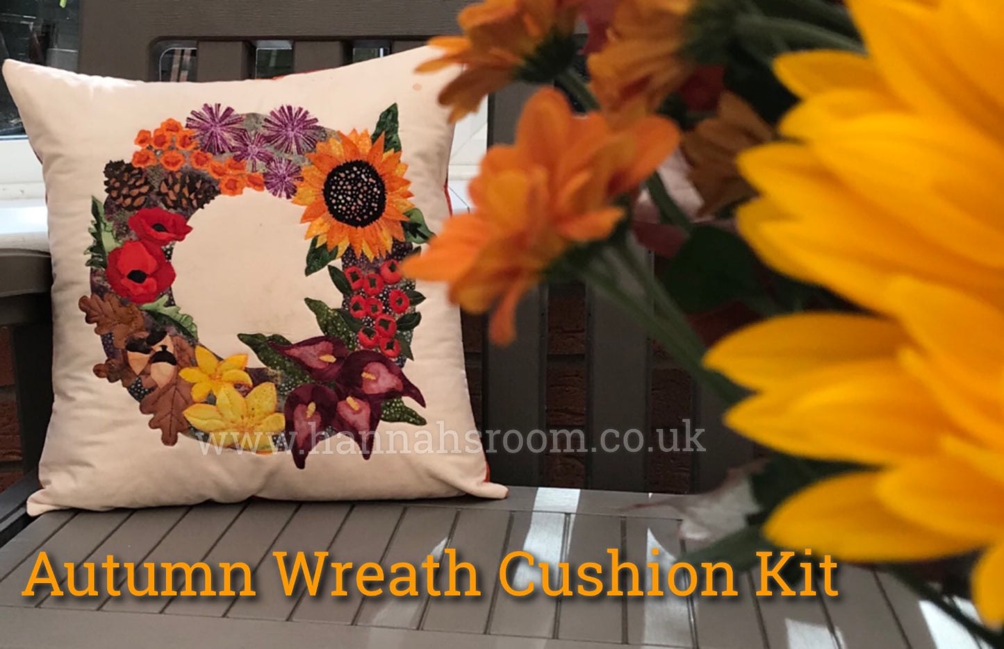Autumnal Wreath Cushion Kit