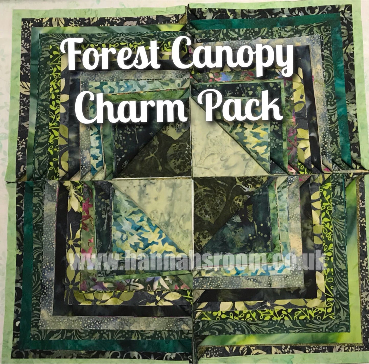 Forest Canopy 5inch charm pack