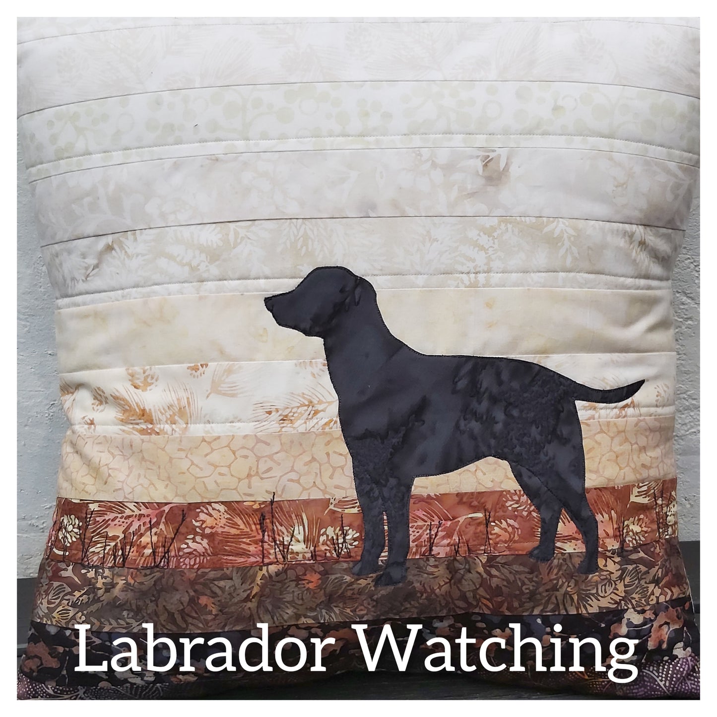 Labrador Watching Cushion Kit